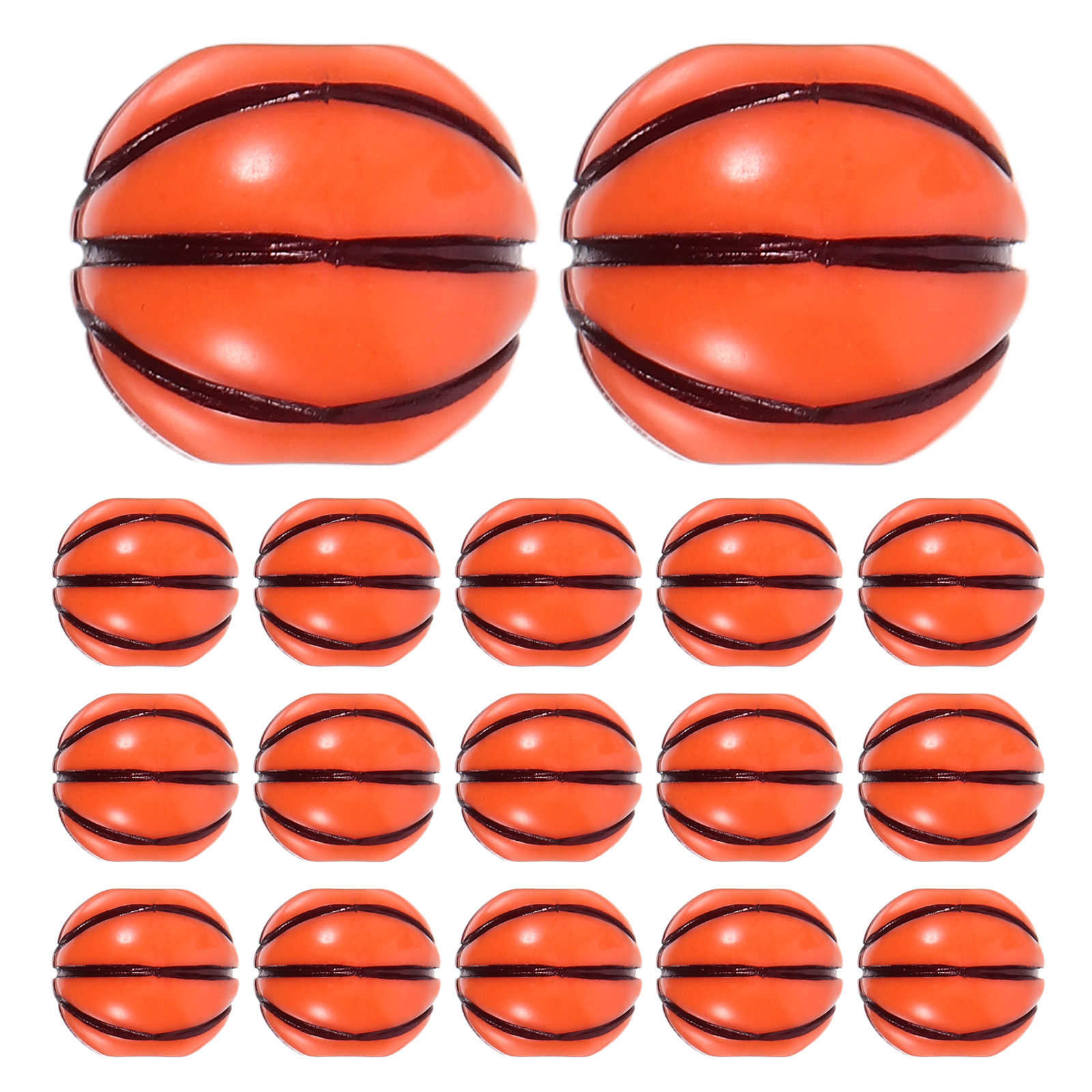 Coordinates Bracelet - 100 cuentas de baloncesto, hechas de