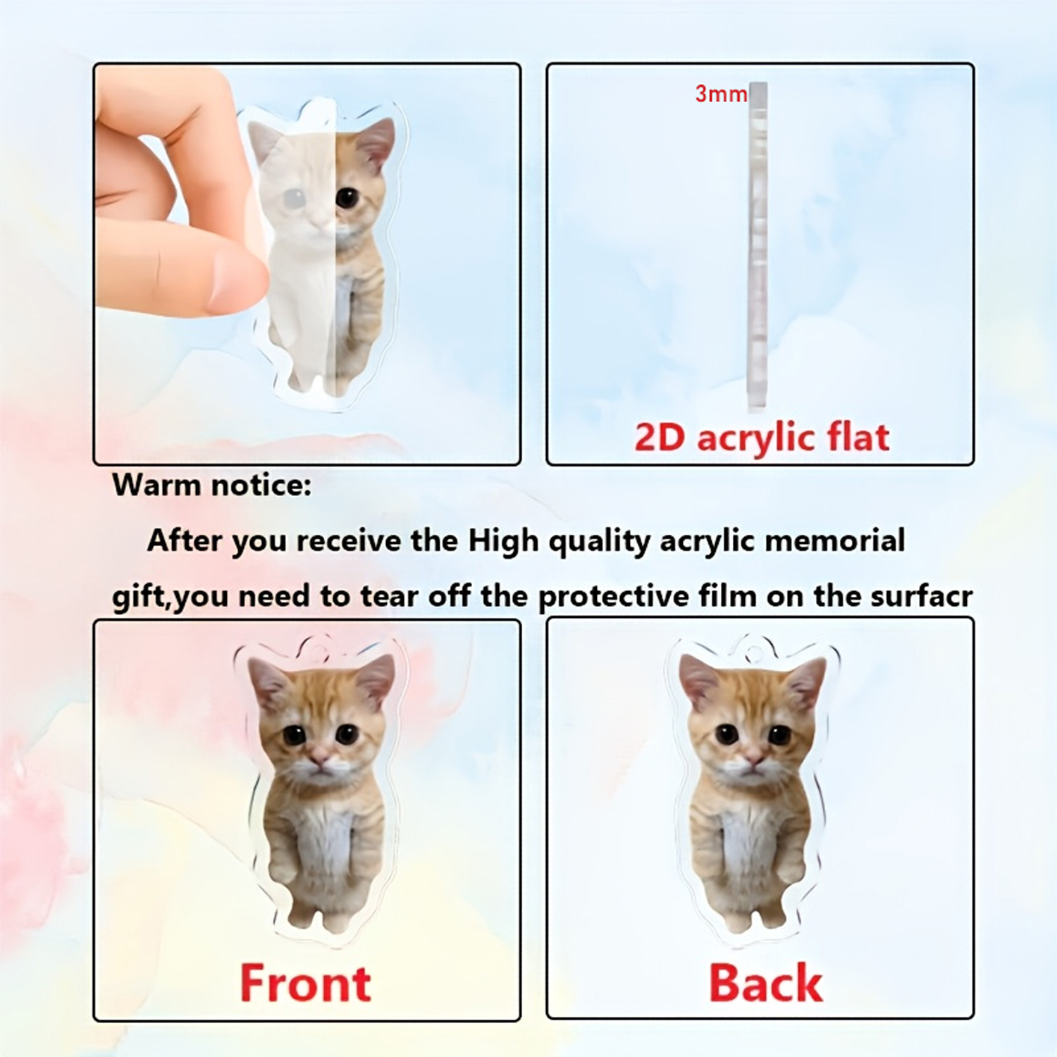 Colgante para teléfono con ret - Pet Portrait Custom reseña y precio
