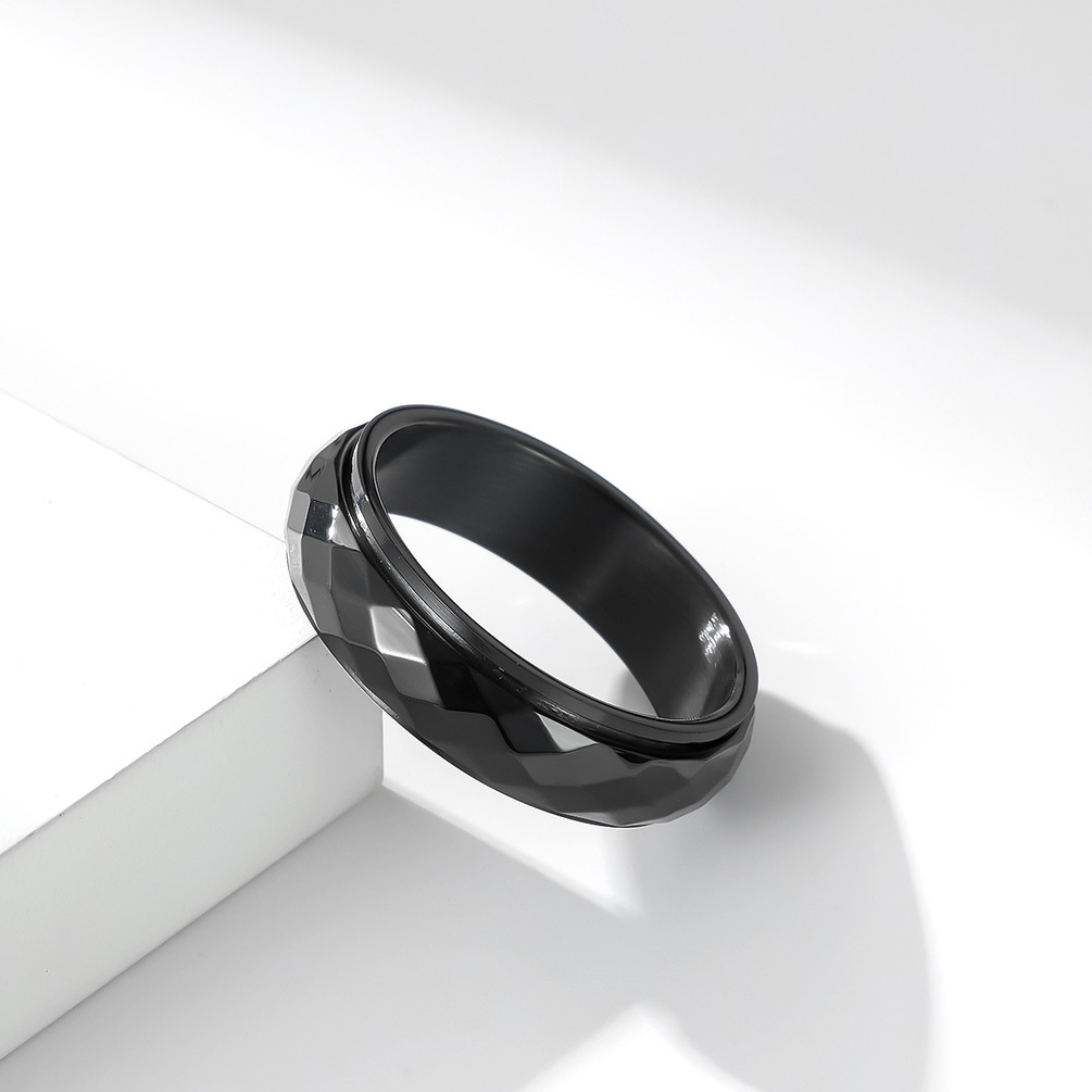Anillo de acero inoxidable ant - Initial Ring Custom reseña y precio