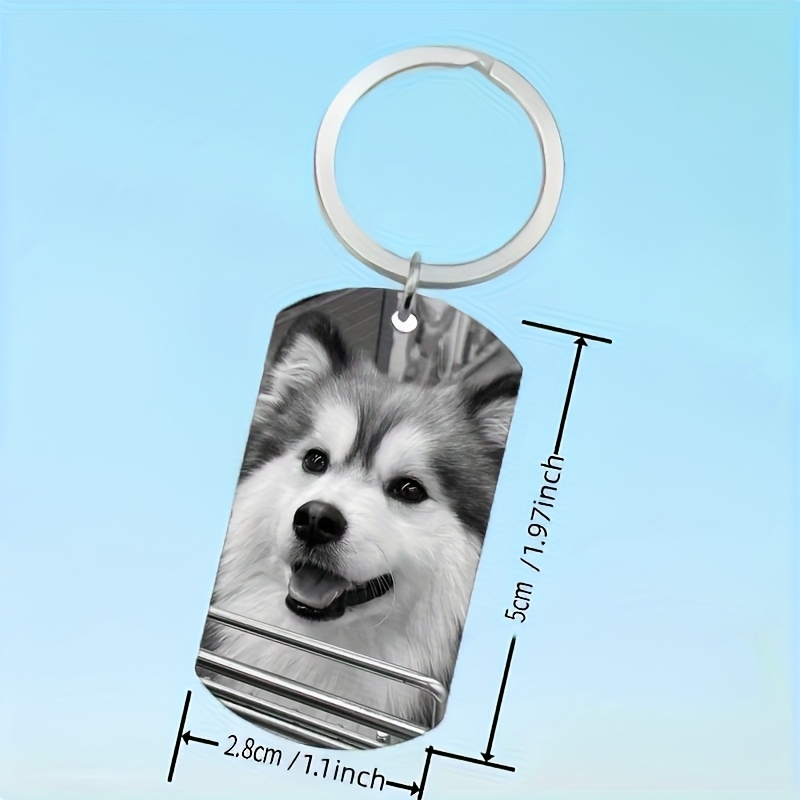 Llavero con foto personalizada - Pet Portrait Custom reseña y precio