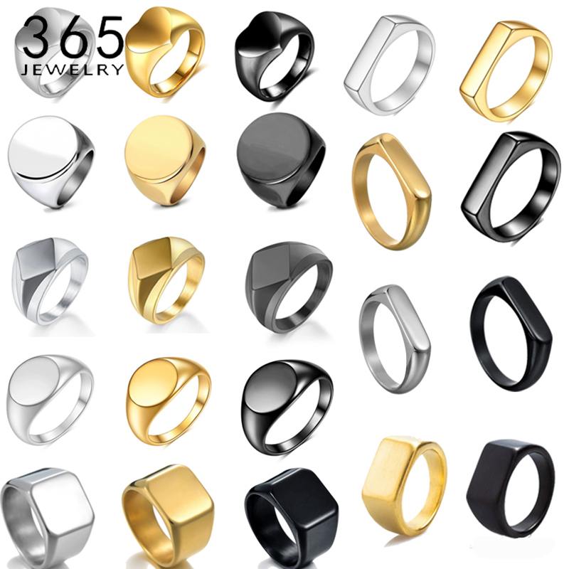 Anillo de acero inoxidable 365 - Initial Ring Custom reseña y precio