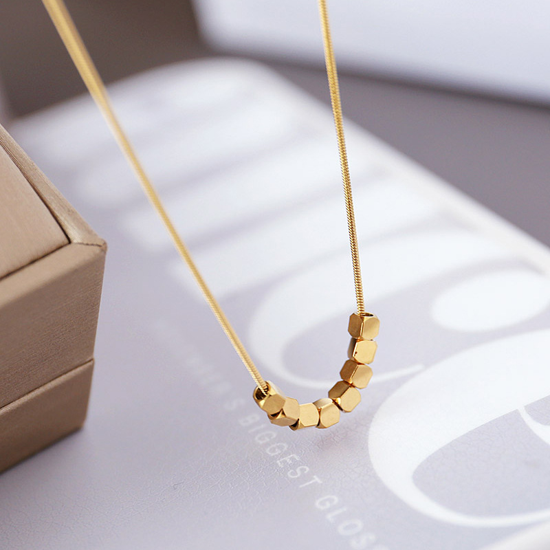 Ramos-collar de acero inoxidab - Birth Flower Necklace reseña y precio
