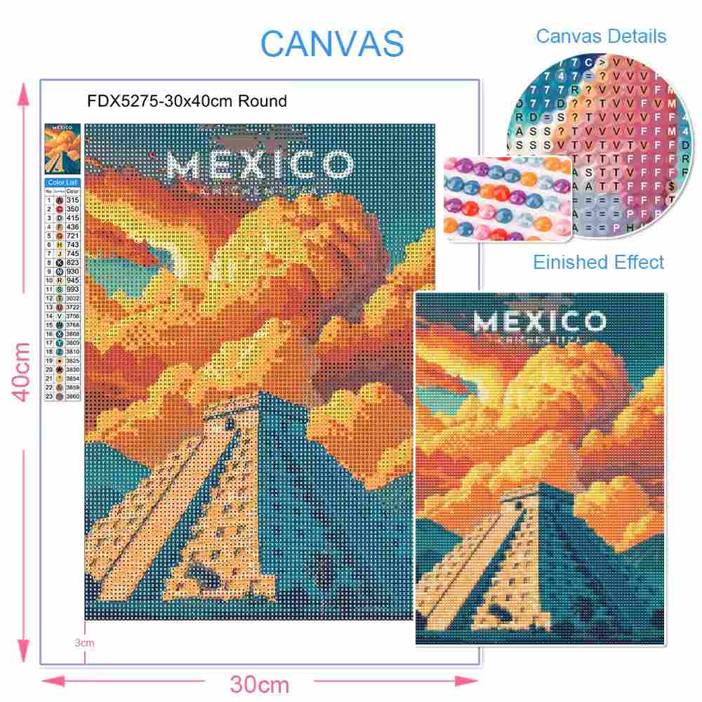 Pintura de Diamantes 2026, Nue - Photo Mosaic Print reseña y precio